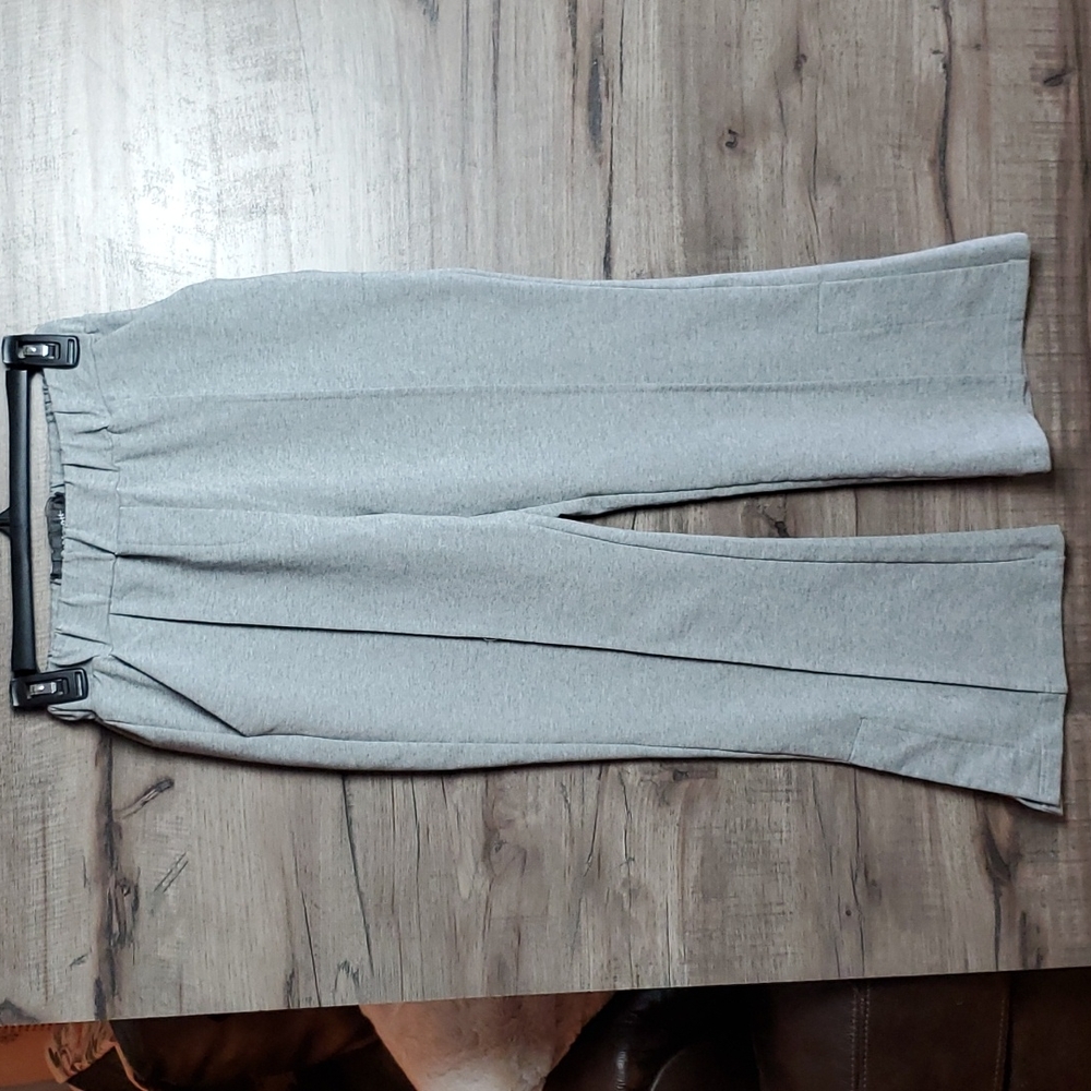 Code X Mode Gray Cropped Flared Sweats - image 2